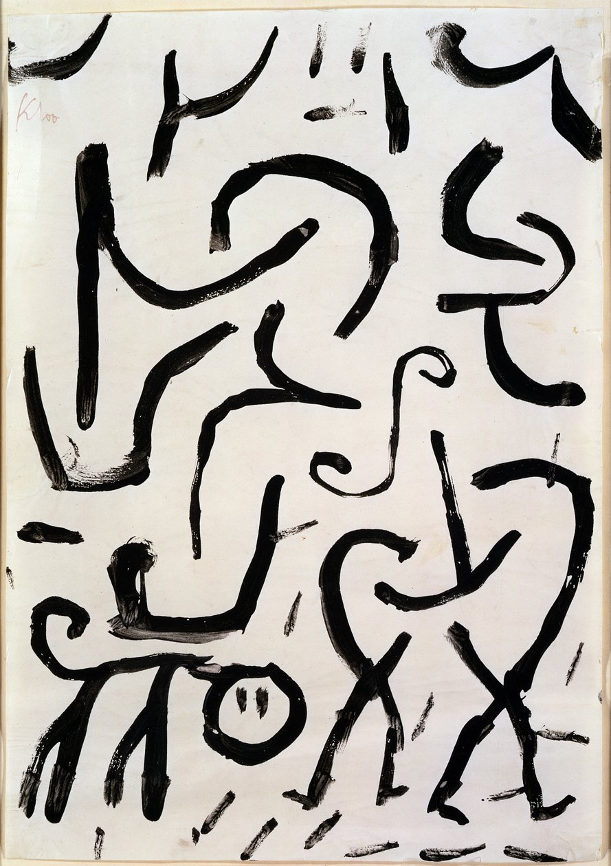 Abstrakt af Paul Klee