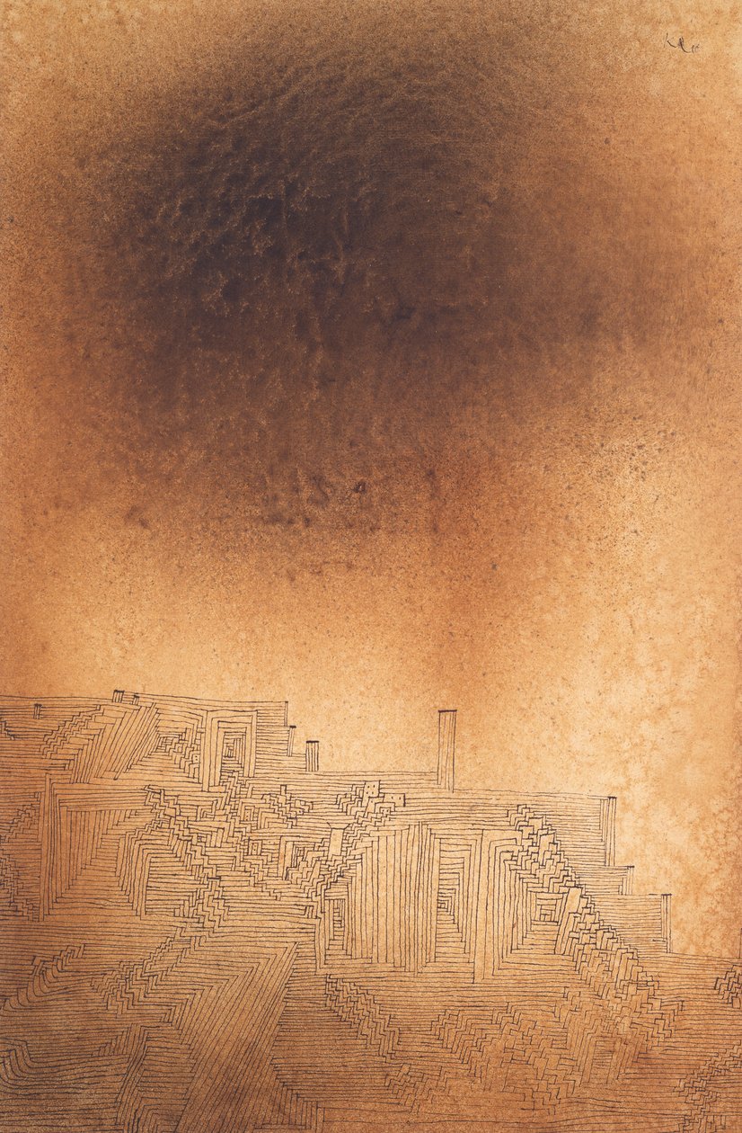 Adrasteapolis af Paul Klee (1879-1940) af Paul Klee