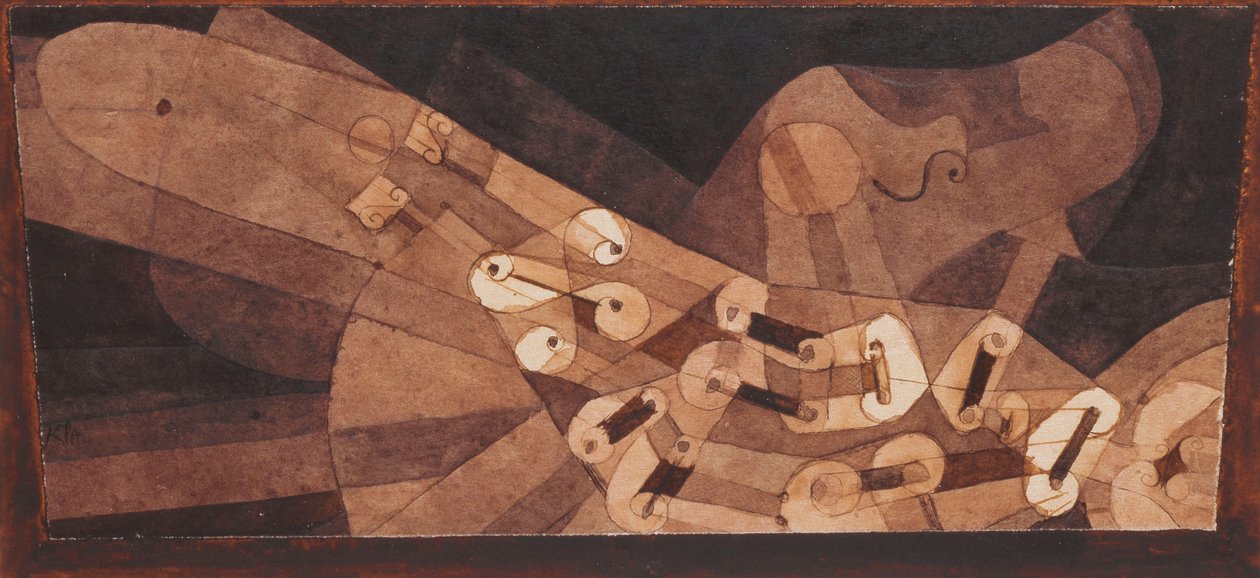 Æolisk Harpe; Aeolsharfe af Paul Klee