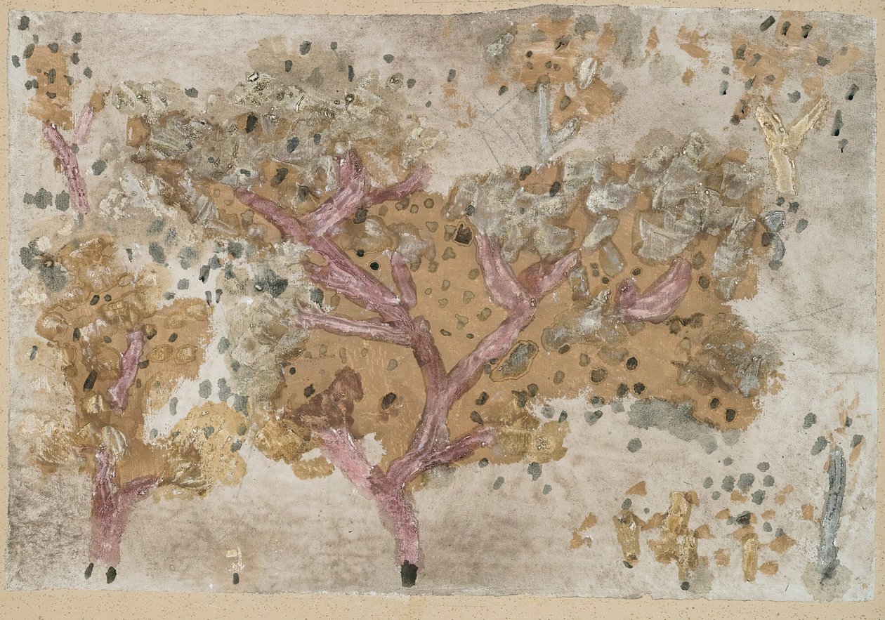 Alte Bäume Aged Trees, 1931. af Paul Klee
