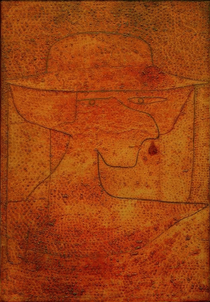 Gammel pige af Paul Klee