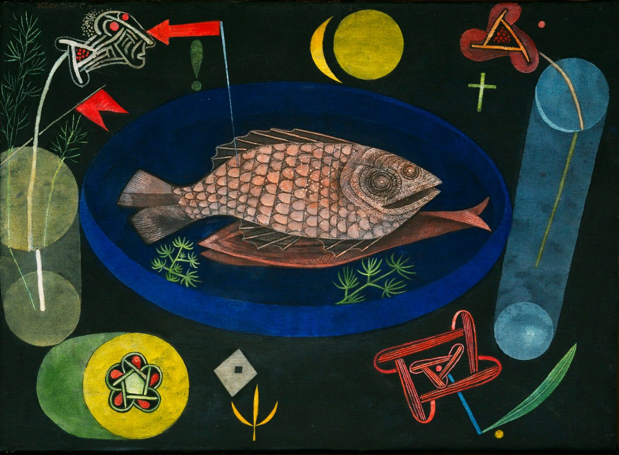 Omkring fisken af Paul Klee