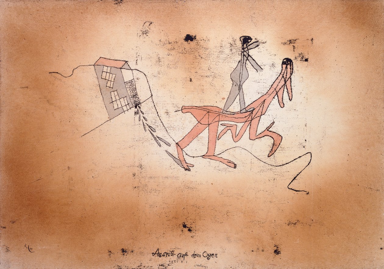 Rider på trolden af Paul Klee