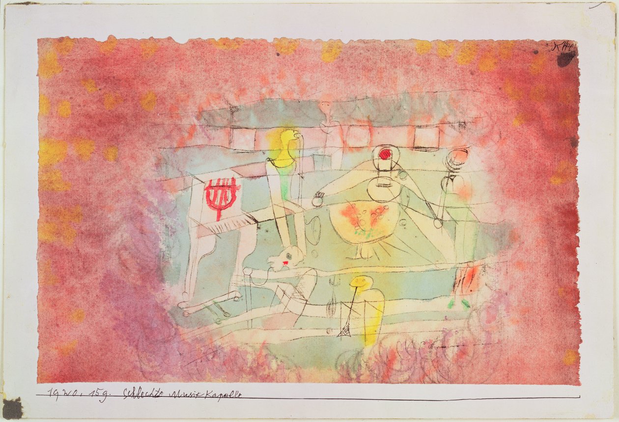 Dårligt band af Paul Klee