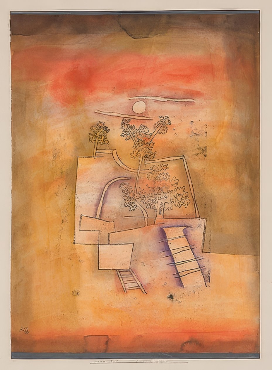 Trækultur. 1924 af Paul Klee