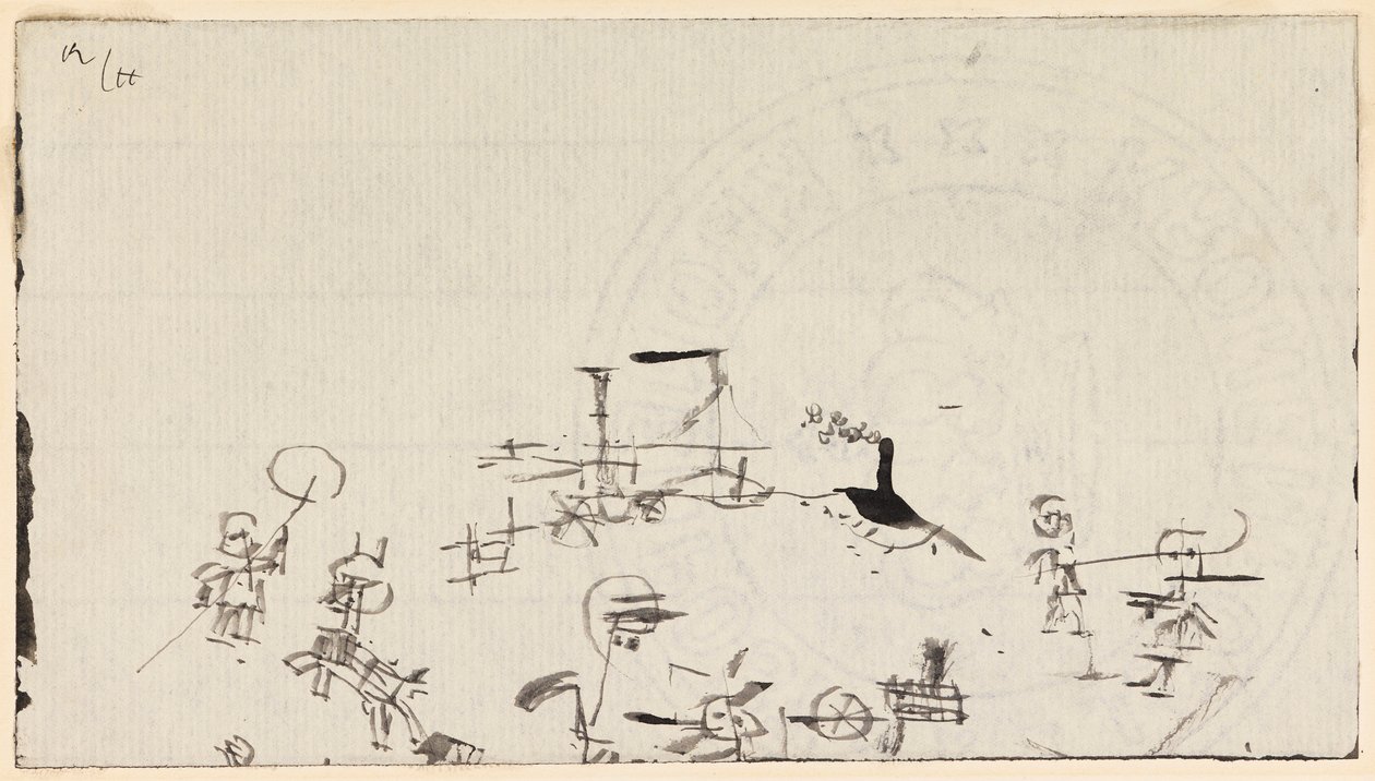 Travl strand, 1926. af Paul Klee