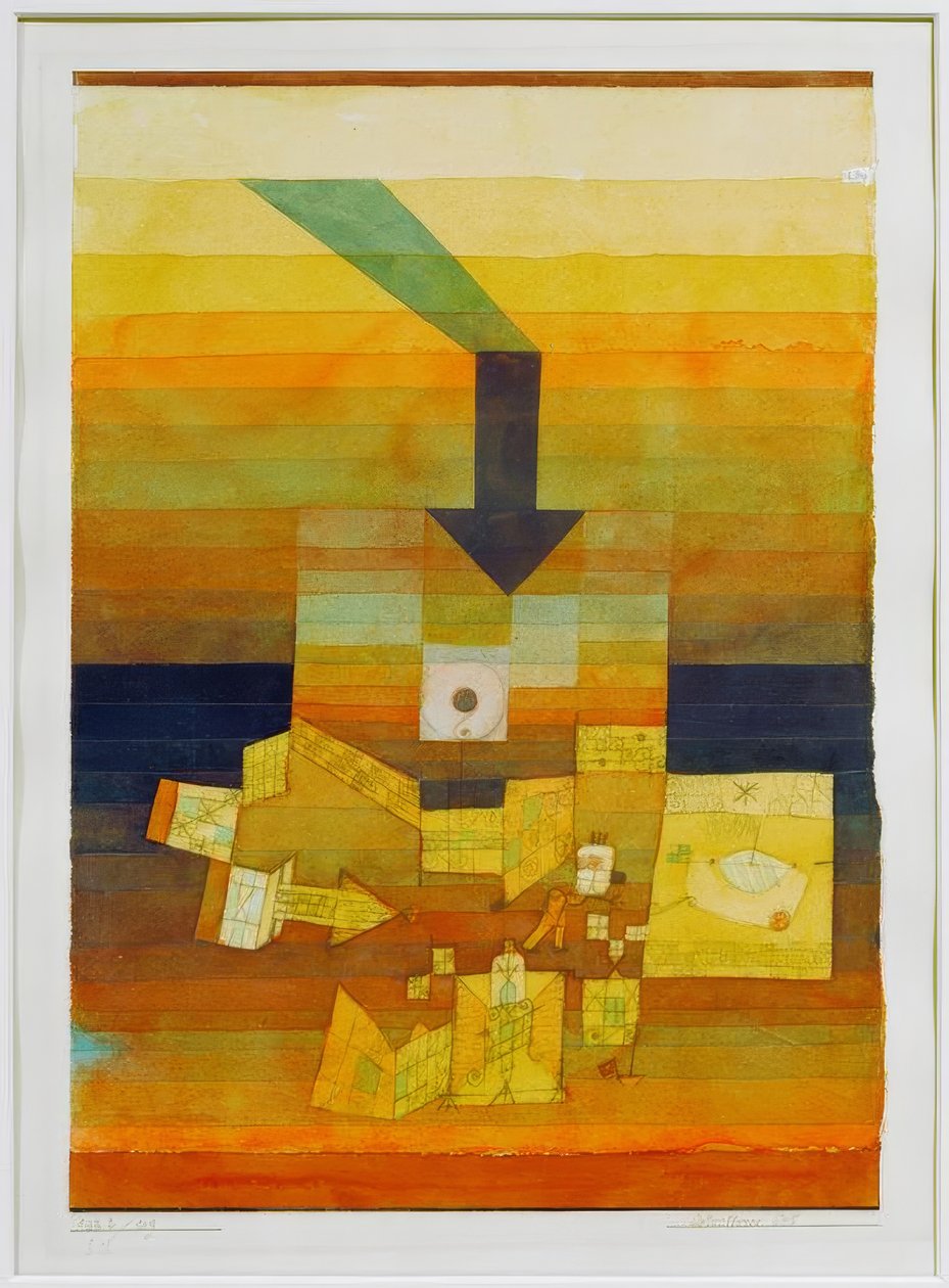 Berørt sted af Paul Klee