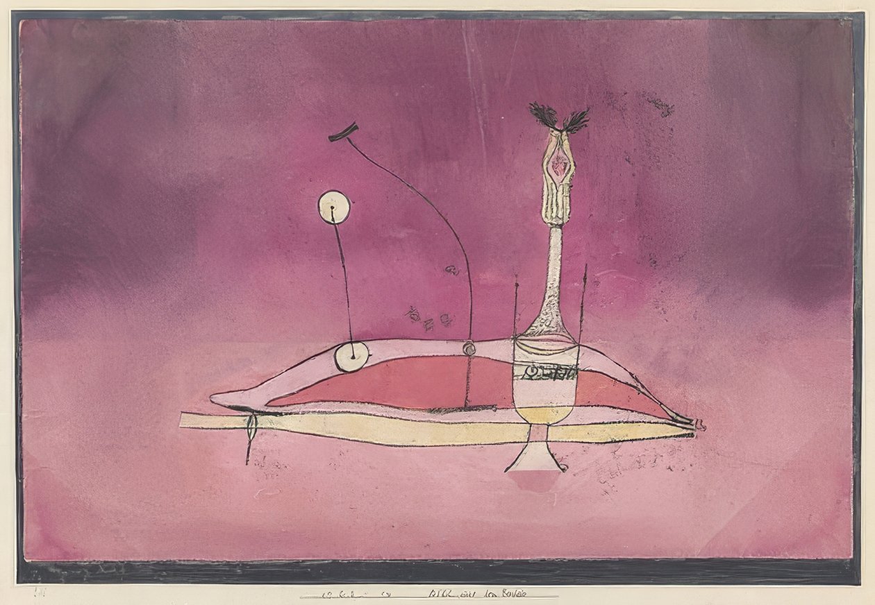 Billede fra boudoiret. 1922, 14 af Paul Klee