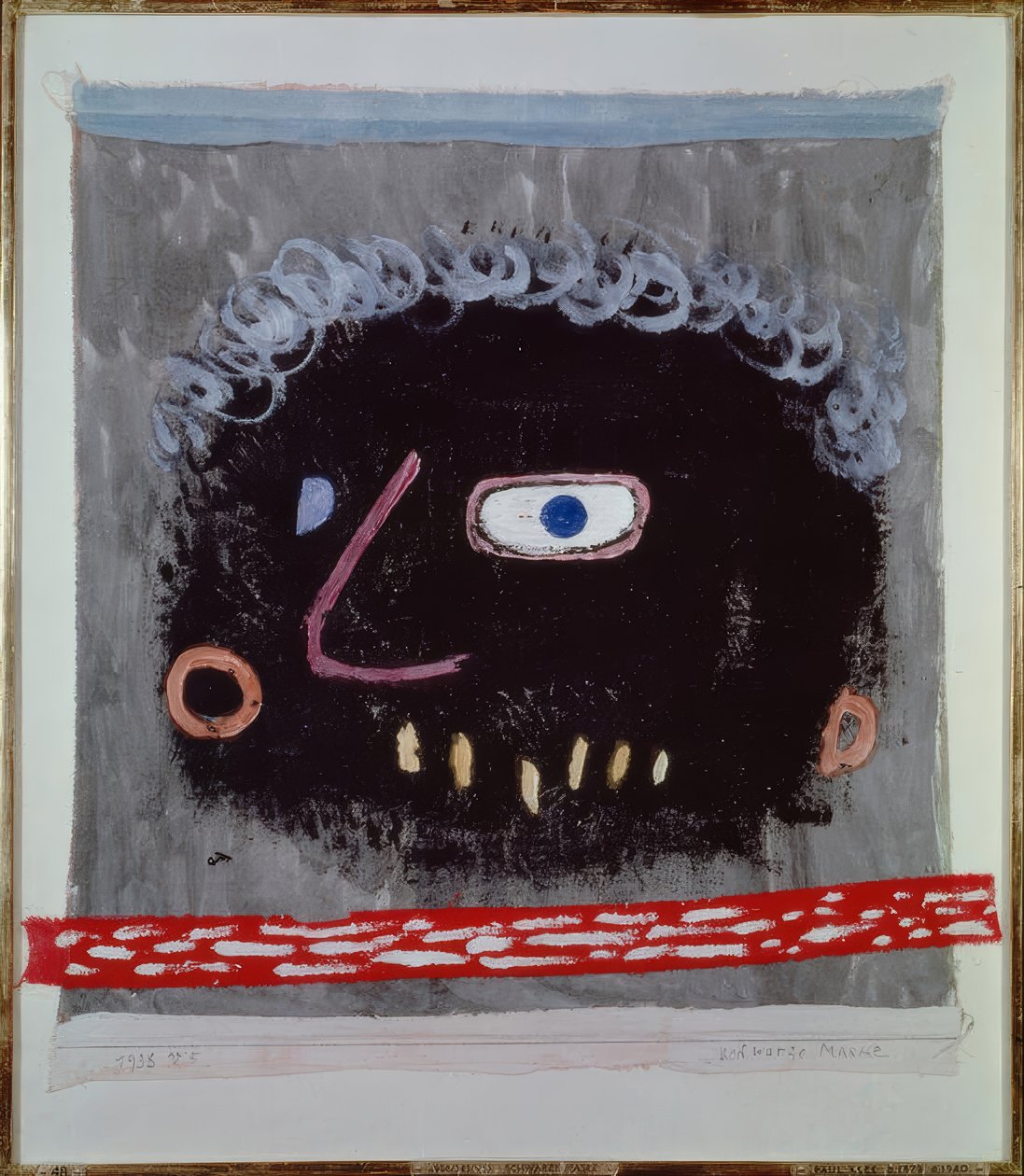 Sort maske af Paul Klee
