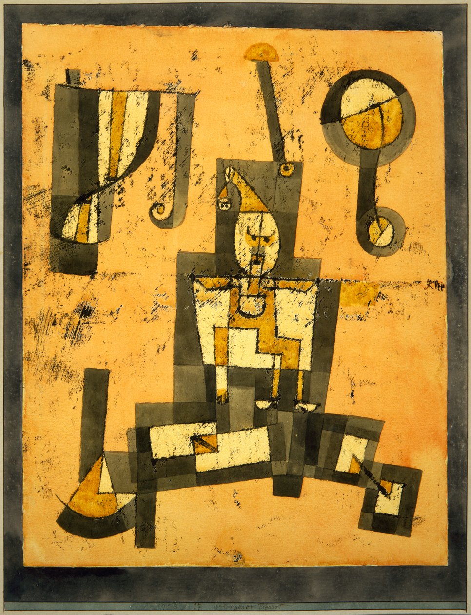 Fangen Pjerrot af Paul Klee