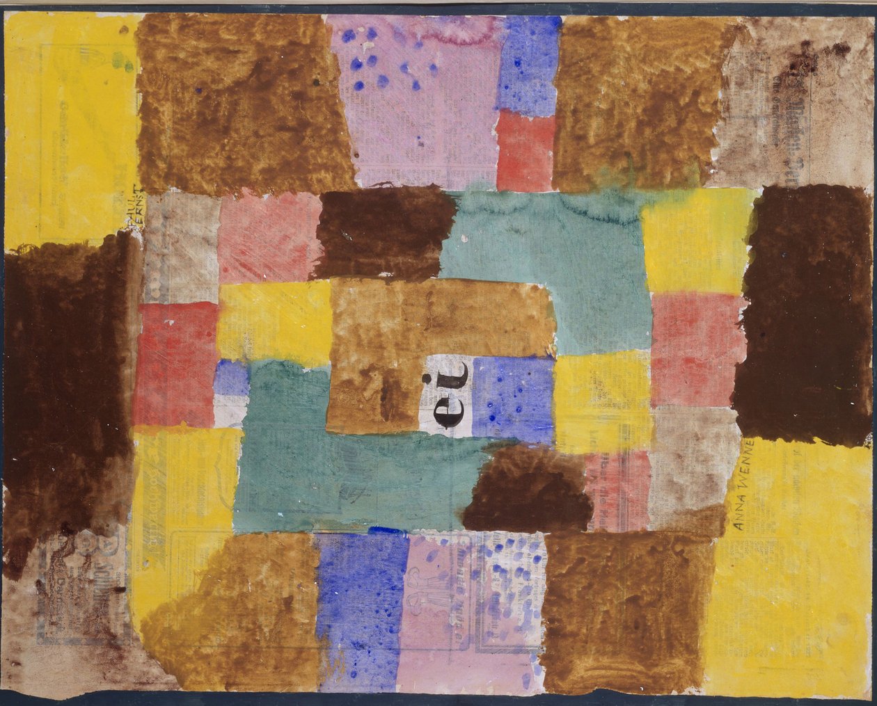 Centrifugal hukommelse, 1923 af Paul Klee