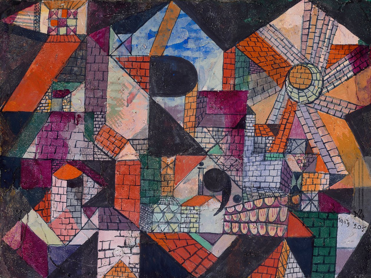 By R, 1919. af Paul Klee