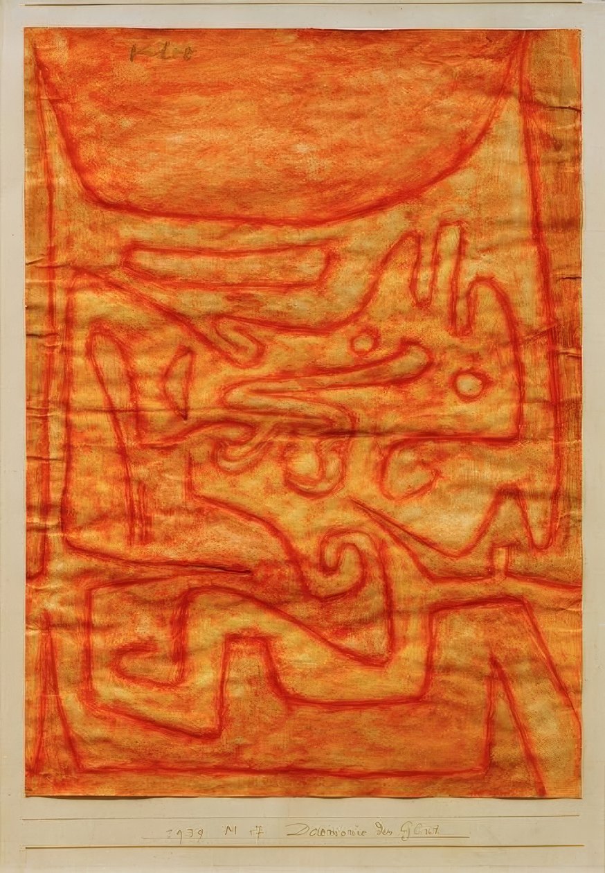Daemony of Embers af Paul Klee
