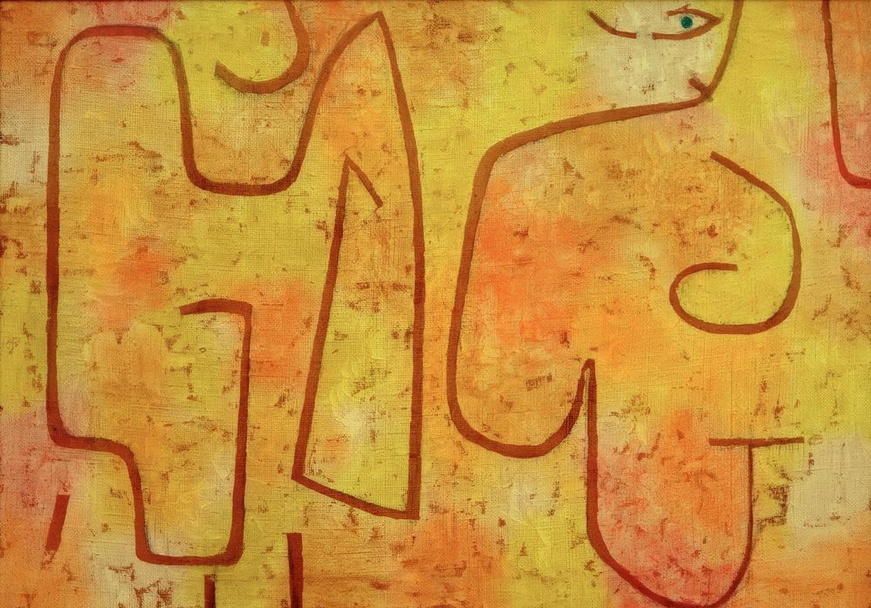 Dame og mode af Paul Klee