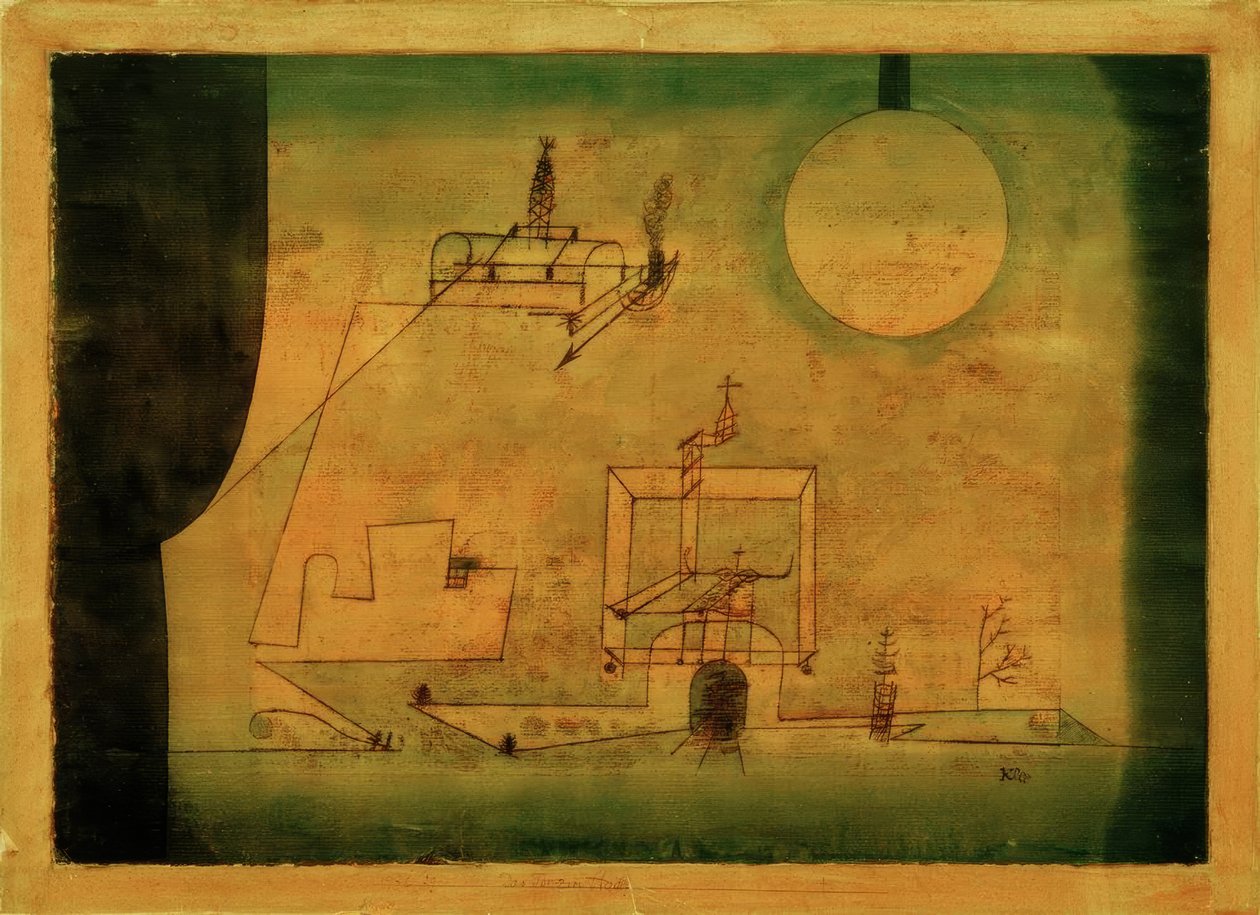 Porten til Hades af Paul Klee