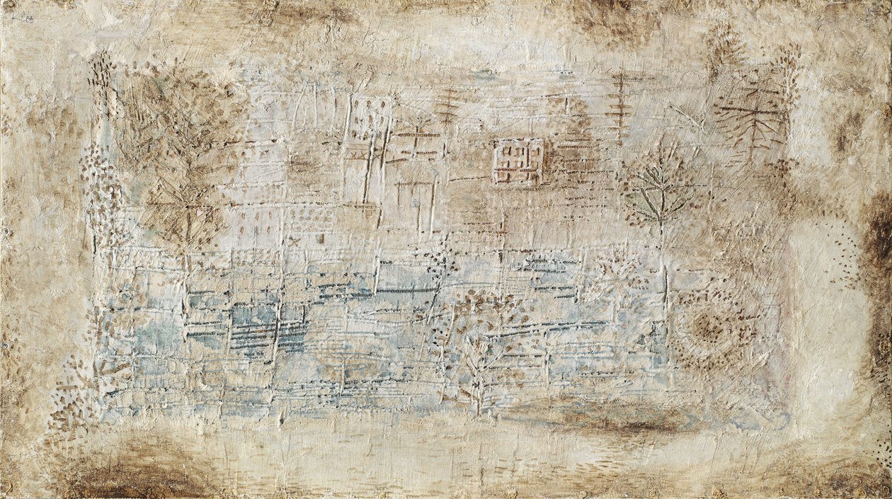 Dødt landskab, 1931 af Paul Klee