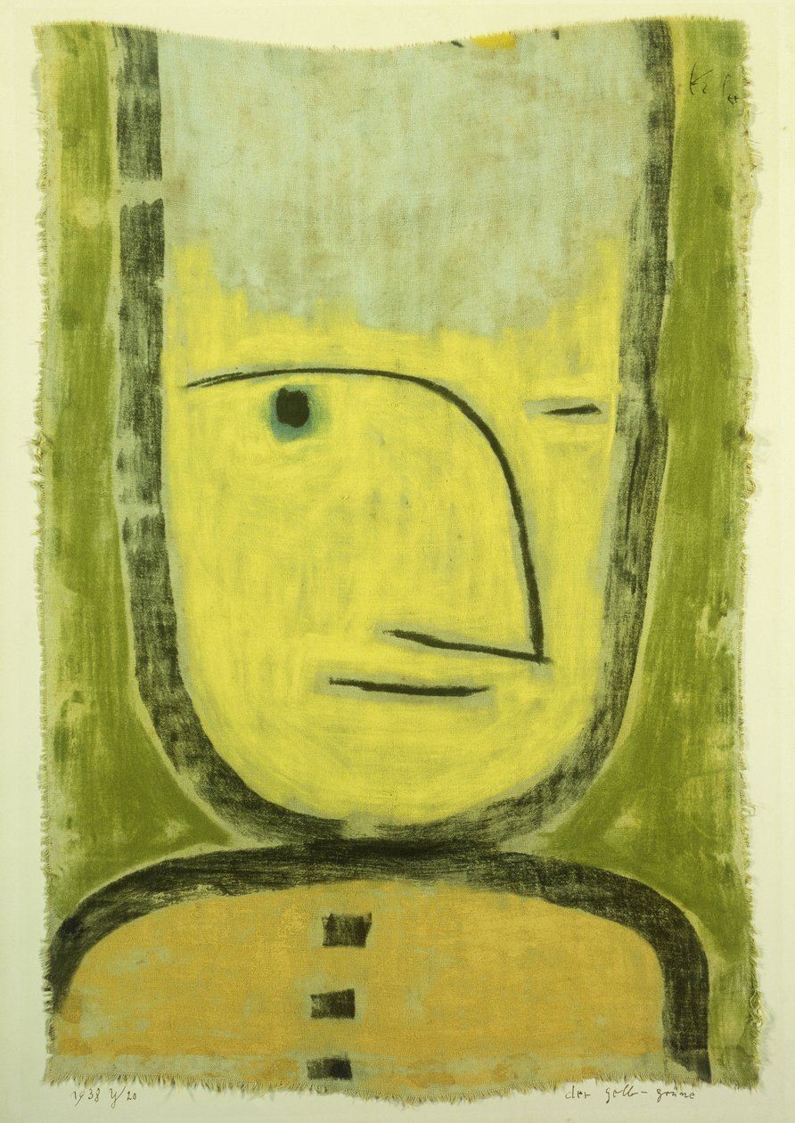 Den gul-grønne af Paul Klee