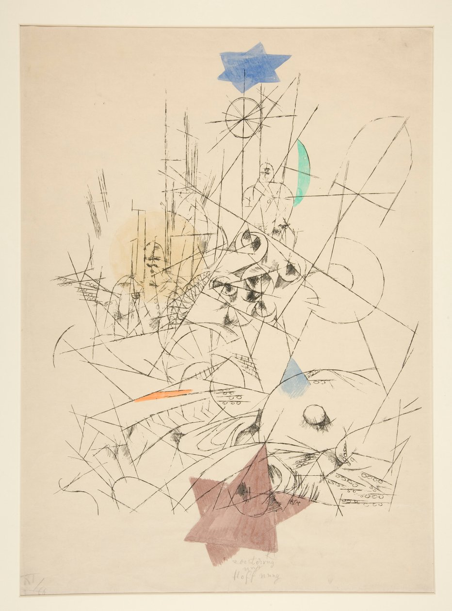 Ødelæggelse og håb af Paul Klee