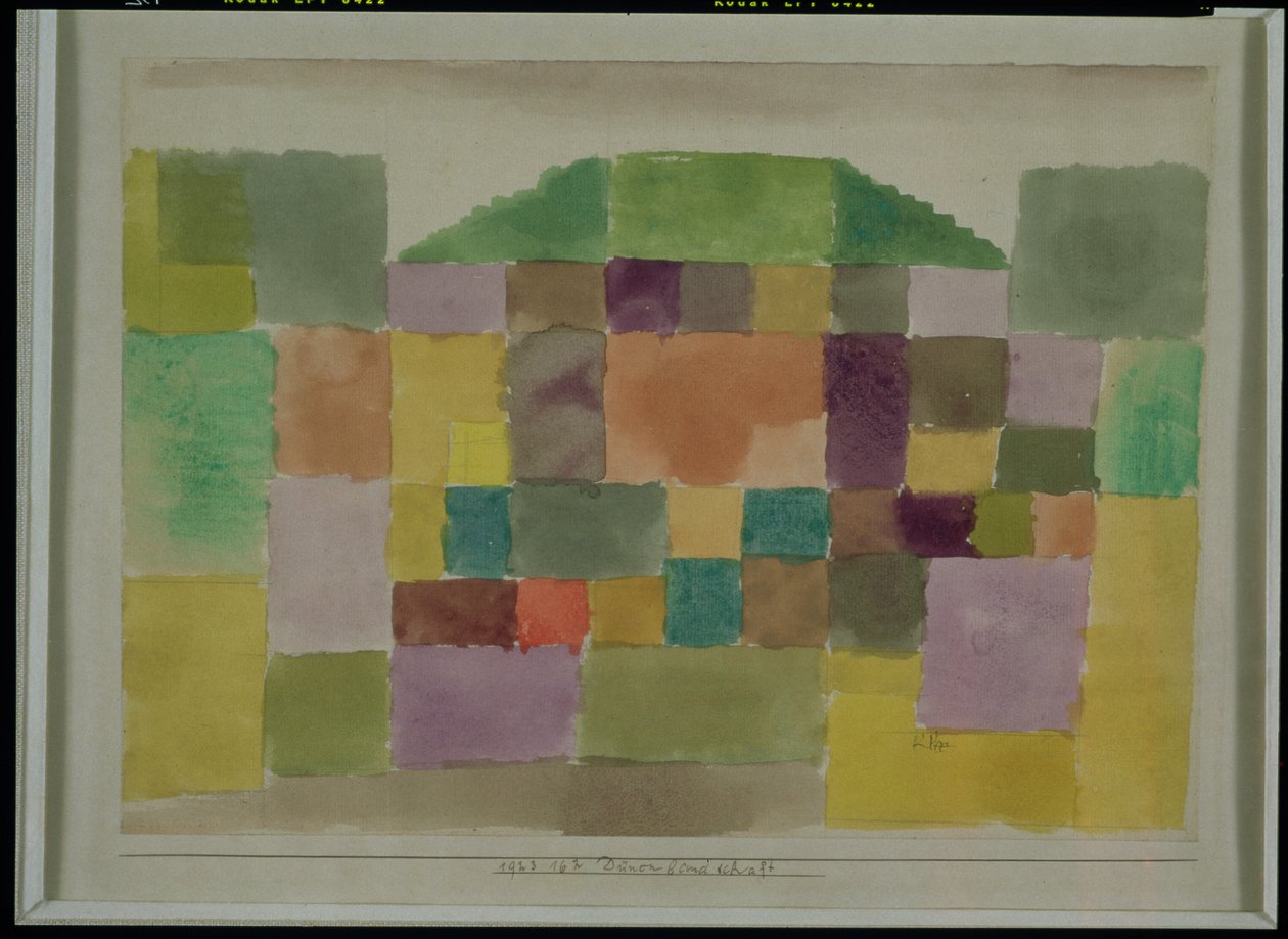 Klitlandskab af Paul Klee