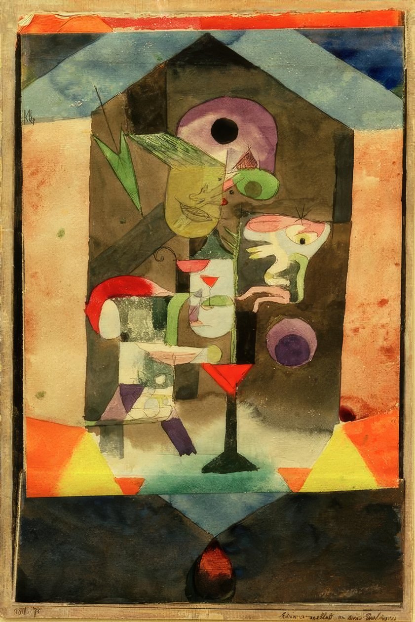 Hukommelsesbillede af en undfangelse af Paul Klee