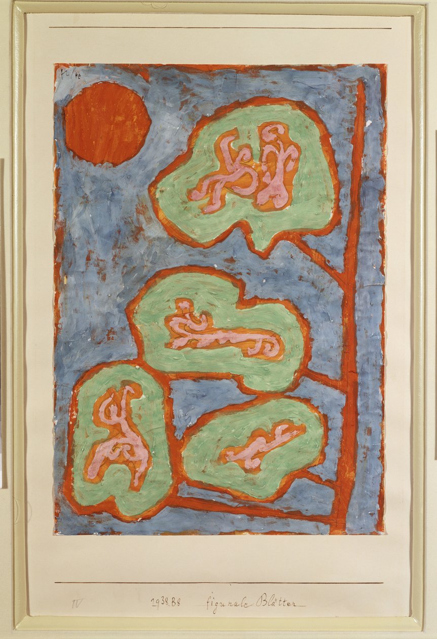 Figurative Blade af Paul Klee