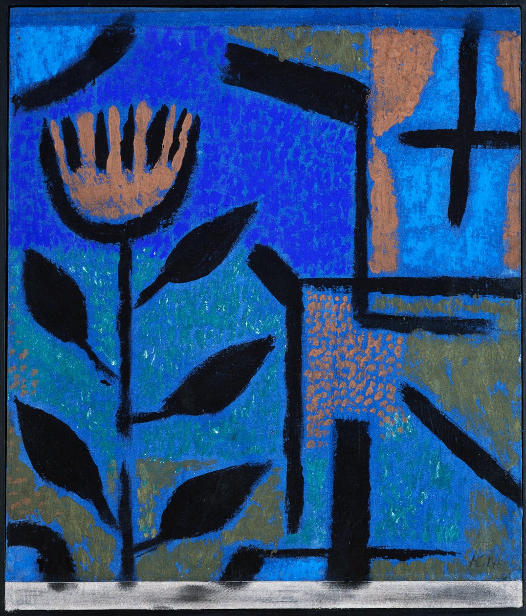 "Natblomst" 1938 (maleri) af Paul Klee