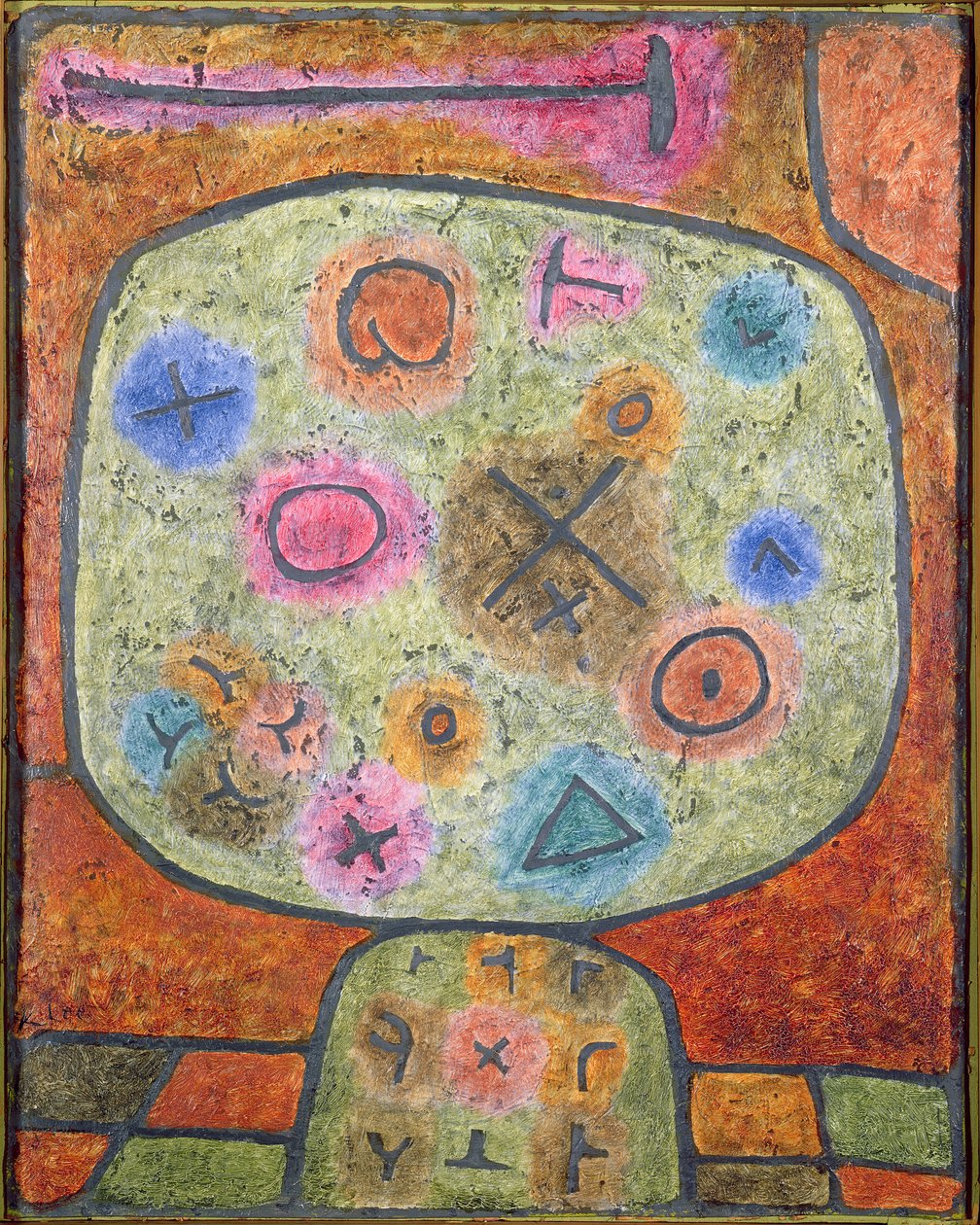 Blomster i sten af Paul Klee