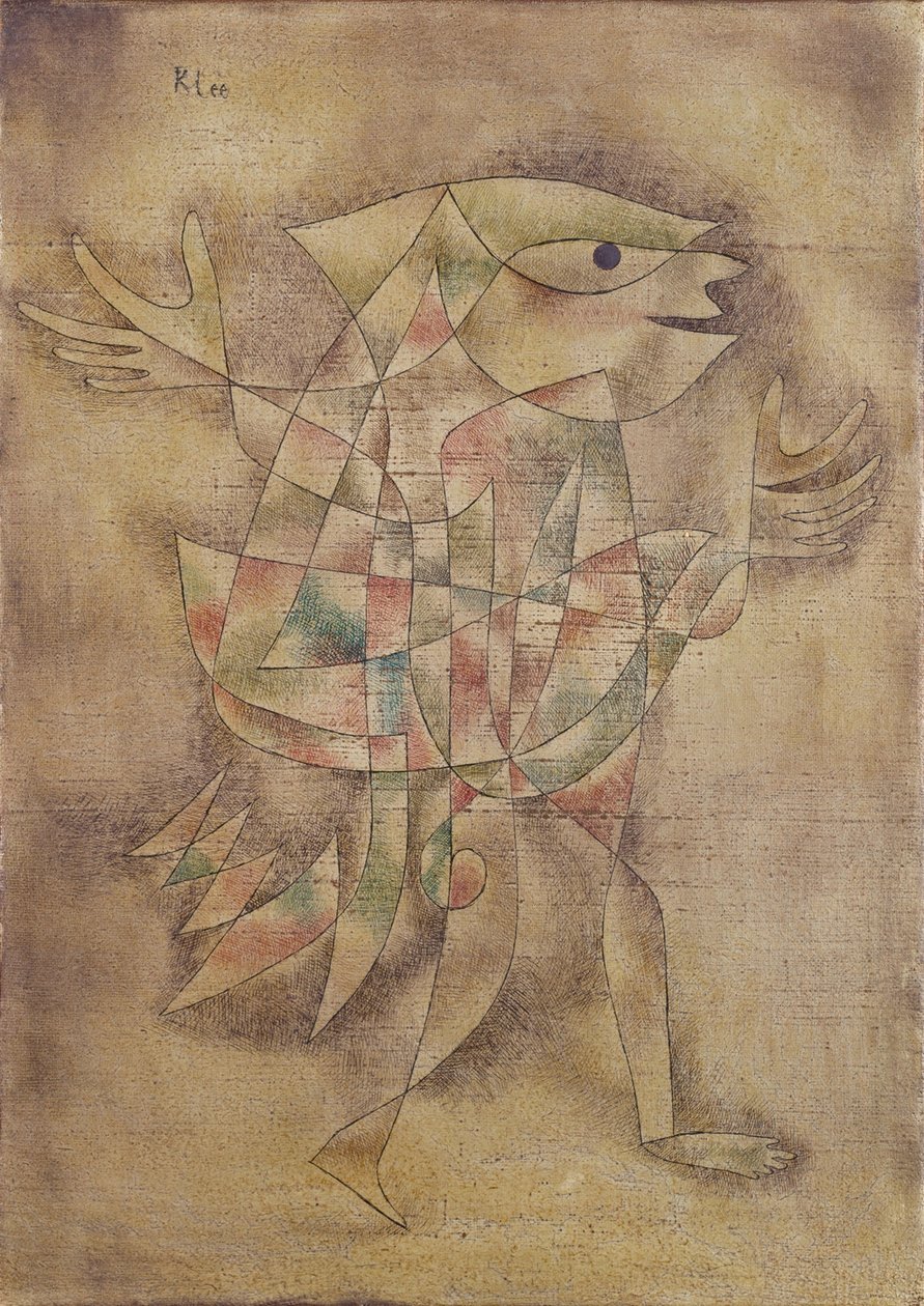 Fool in Trance Narr in Trance, 1929 af Paul Klee