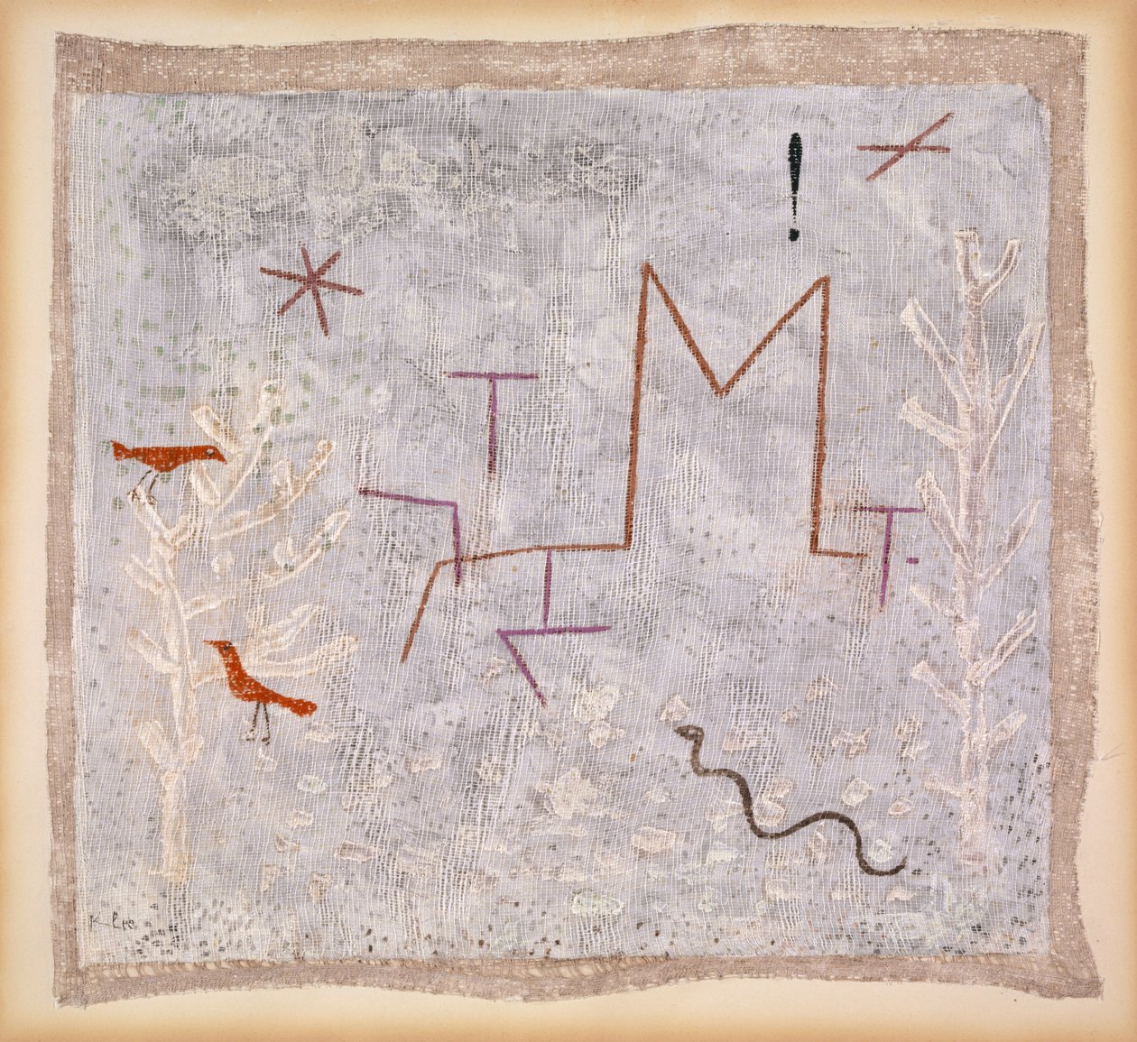 Haveport K af Paul Klee