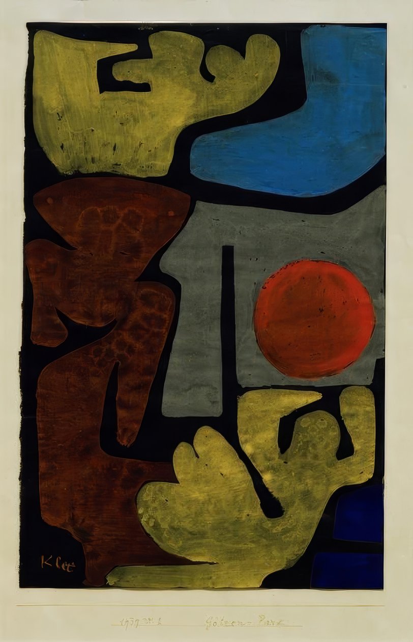 Idol Park af Paul Klee