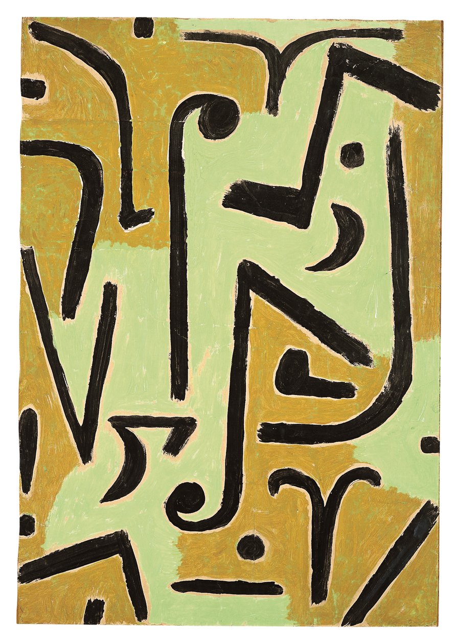 Halme, 1938. af Paul Klee