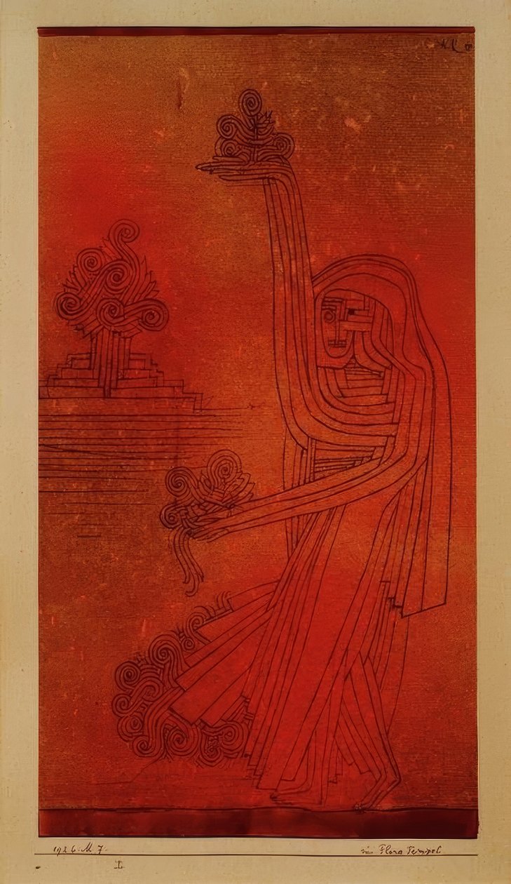 I Floratemplet af Paul Klee