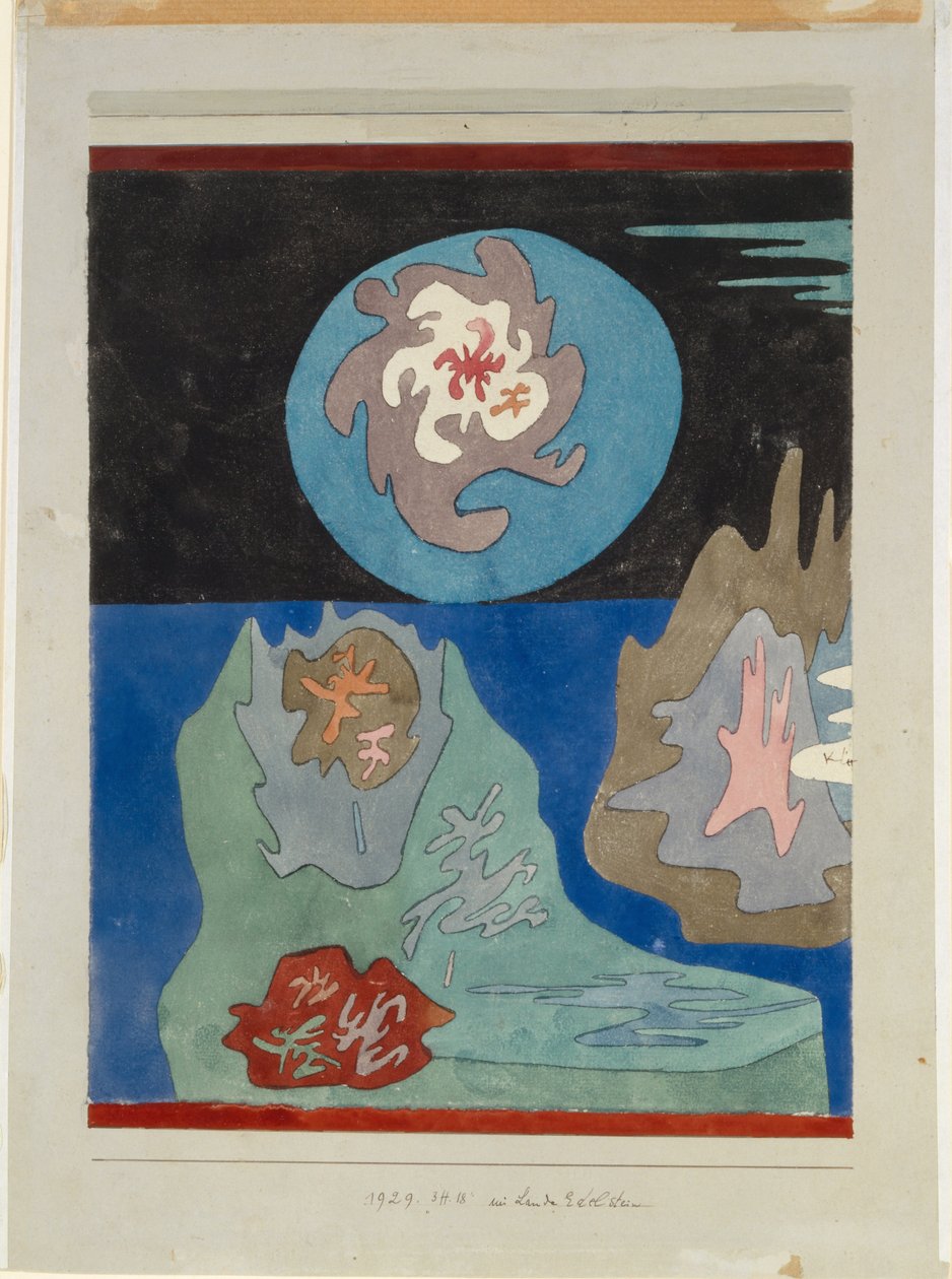 In the Land of Gem, 1929. af Paul Klee