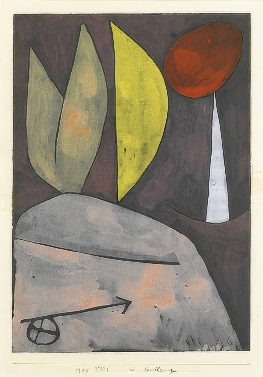 I stilling. 1939 af Paul Klee