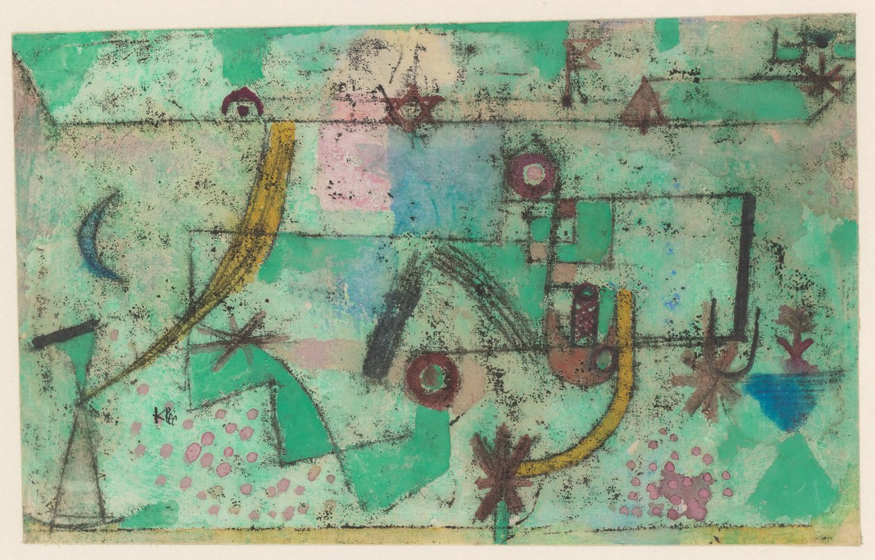 I stil med Bach af Paul Klee