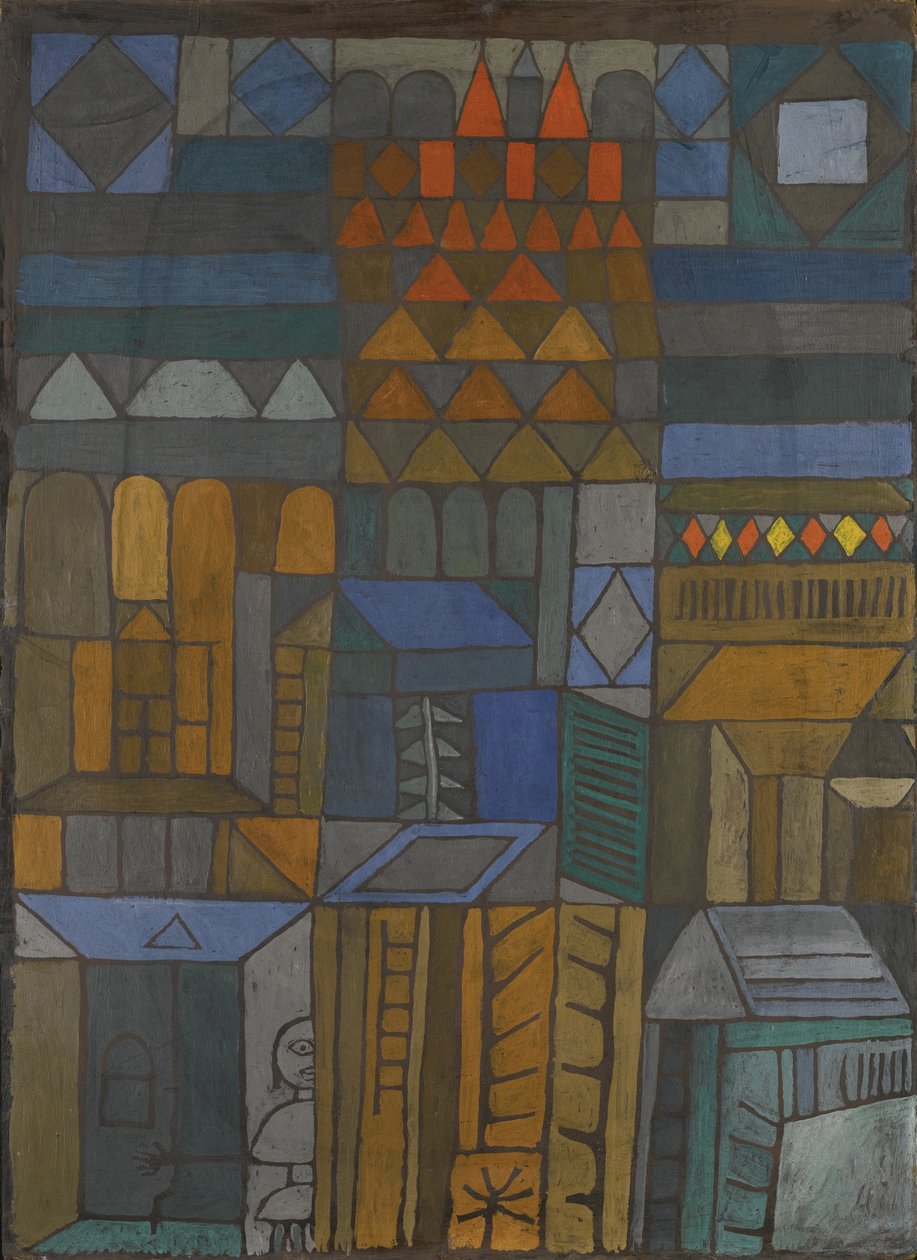 Begyndende kølighed, 1937 af Paul Klee