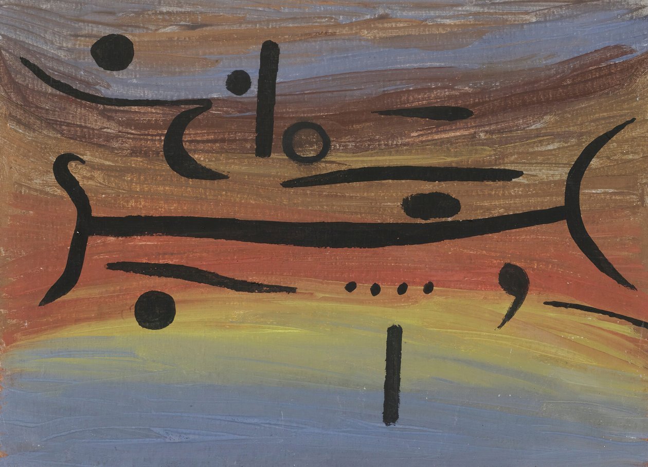 Instrumenter, 1938. af Paul Klee