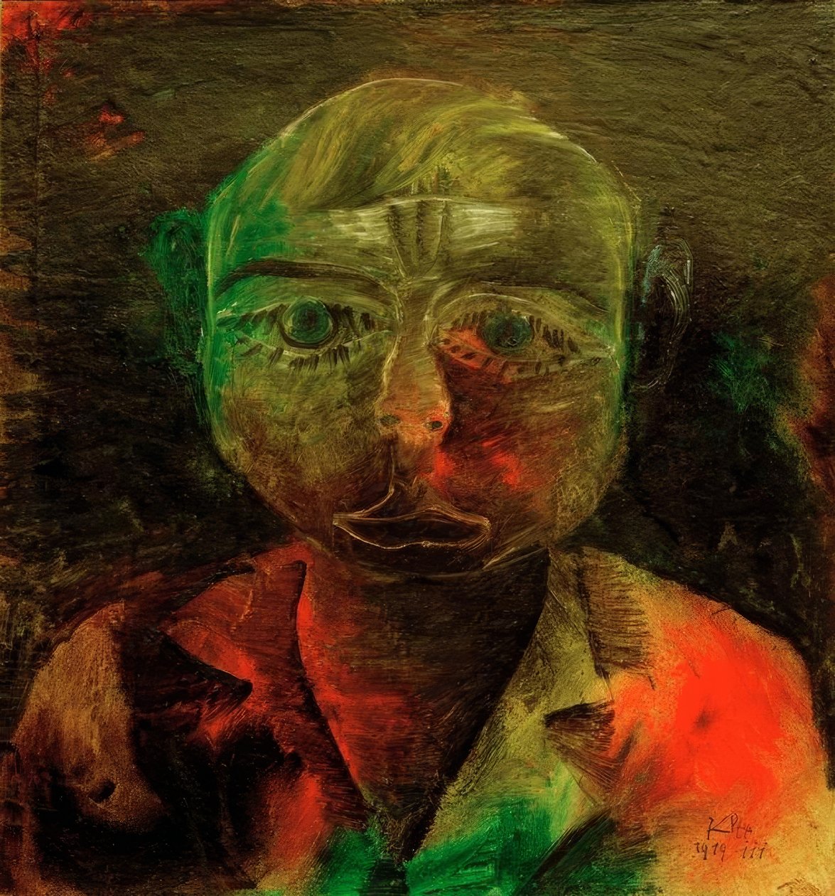 Ung proletar af Paul Klee