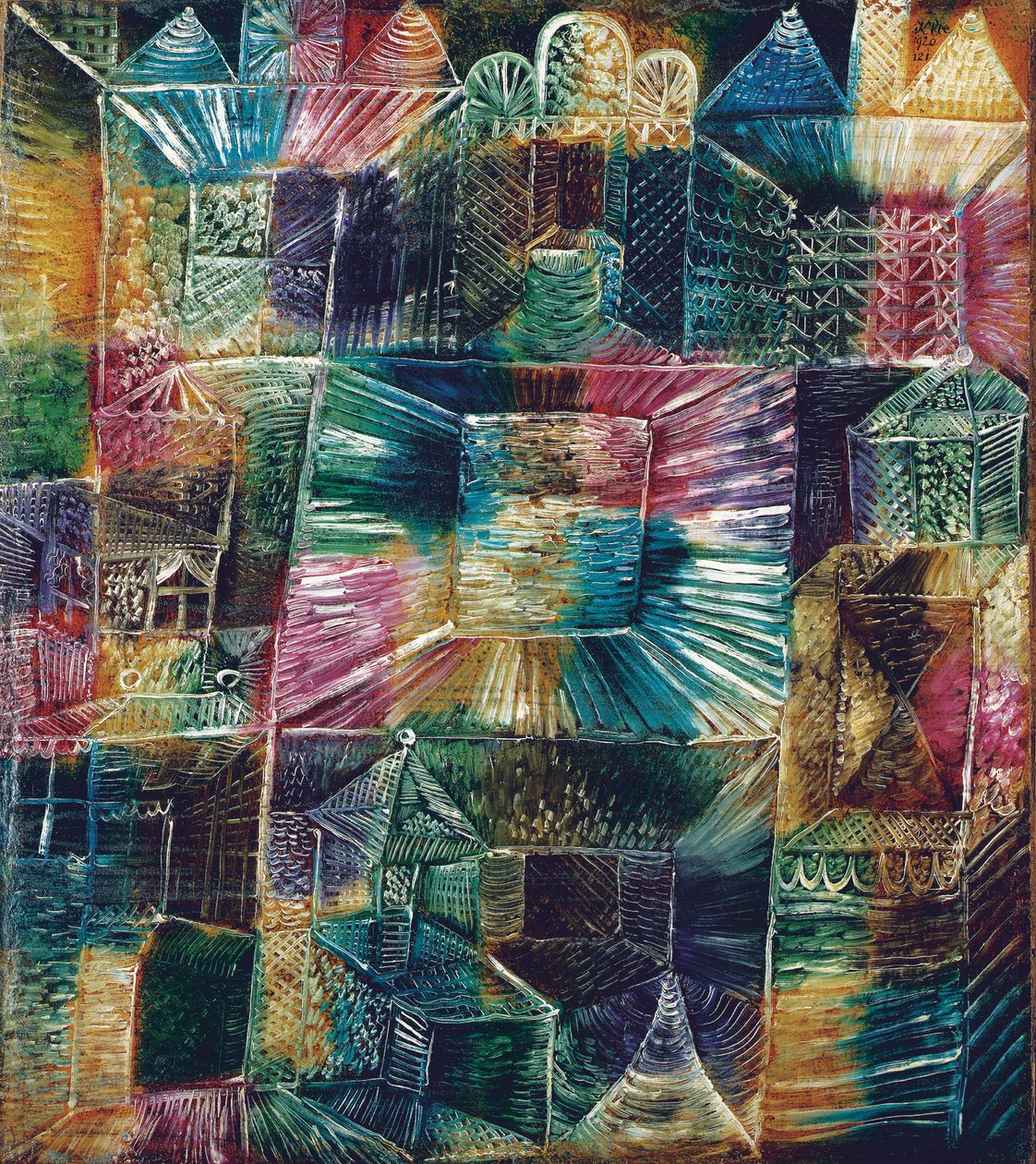 Kiosk-arkitektur af Paul Klee