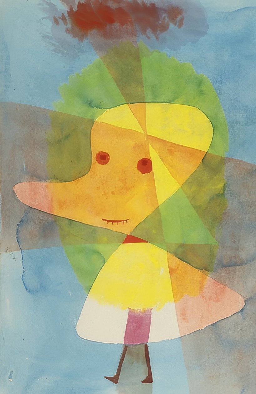 Lille haveånd. 1929 af Paul Klee