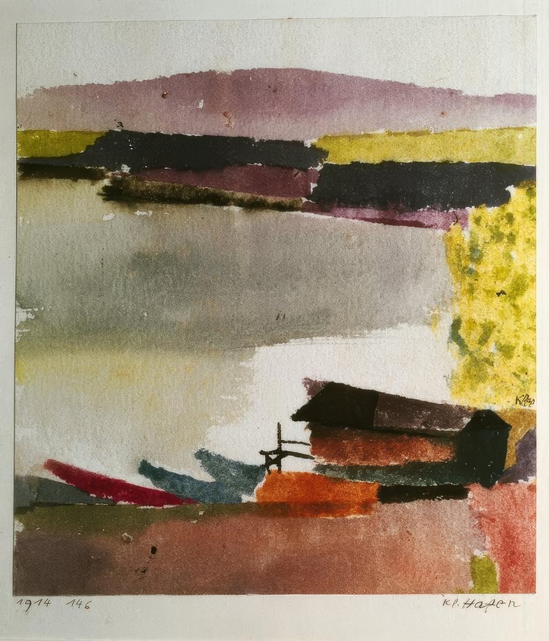 Lille havn af Paul Klee