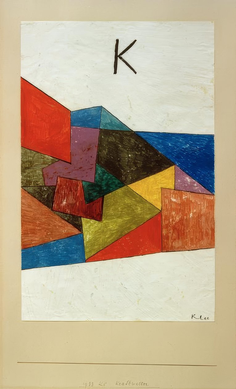 Power vejr af Paul Klee