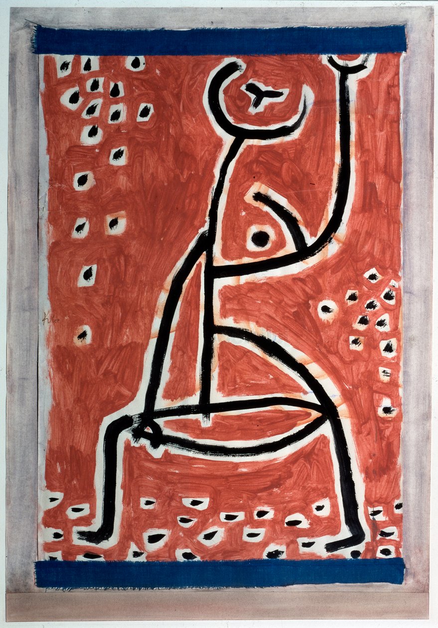 Damer Sporty - Maleri af Paul Klee