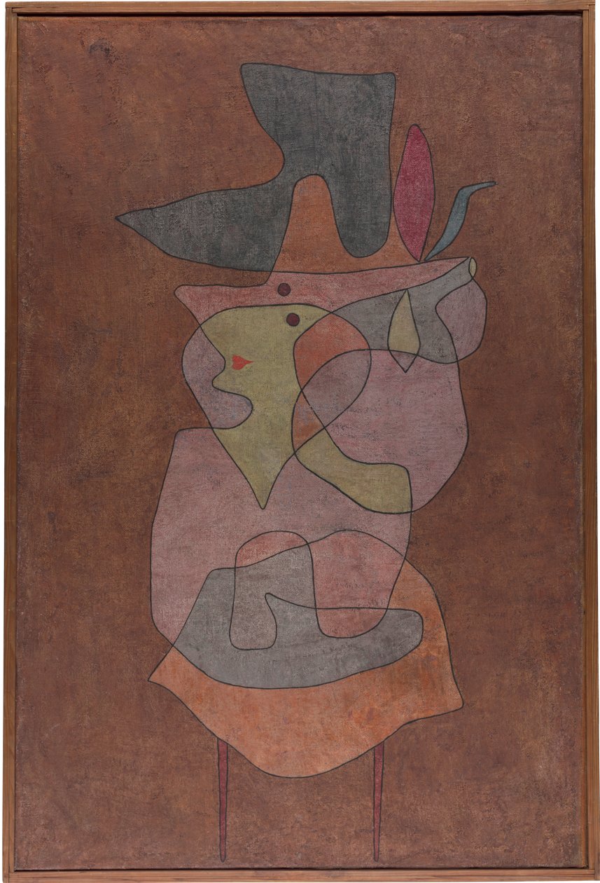 Lady Demon, 1935. af Paul Klee