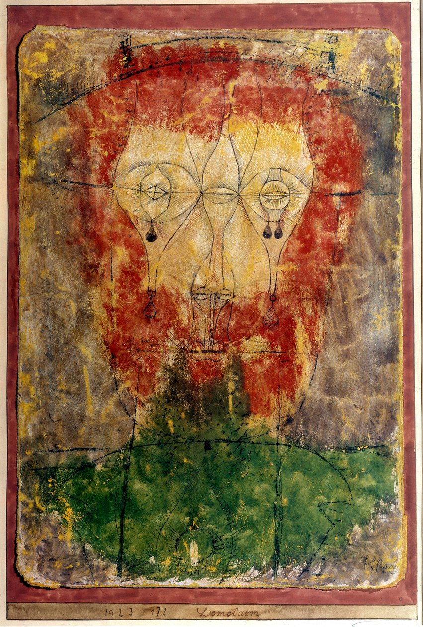 Lomolarm-maleri af Paul Klee (1879-1940) (ec.suiss.) 1923 (olie på lærred) af Paul Klee