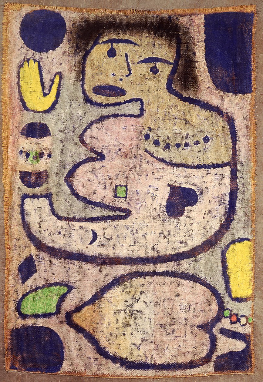 Kærlighedssang af New Moon af Paul Klee