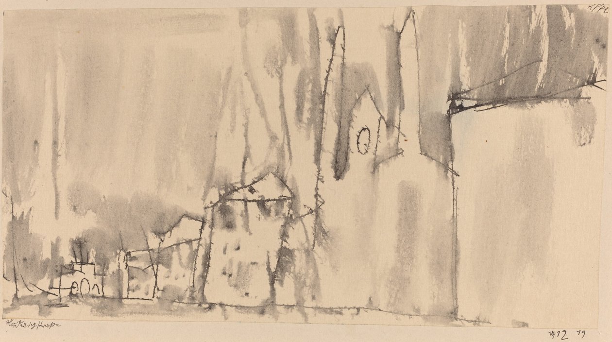 Ludwigstrasse af Paul Klee