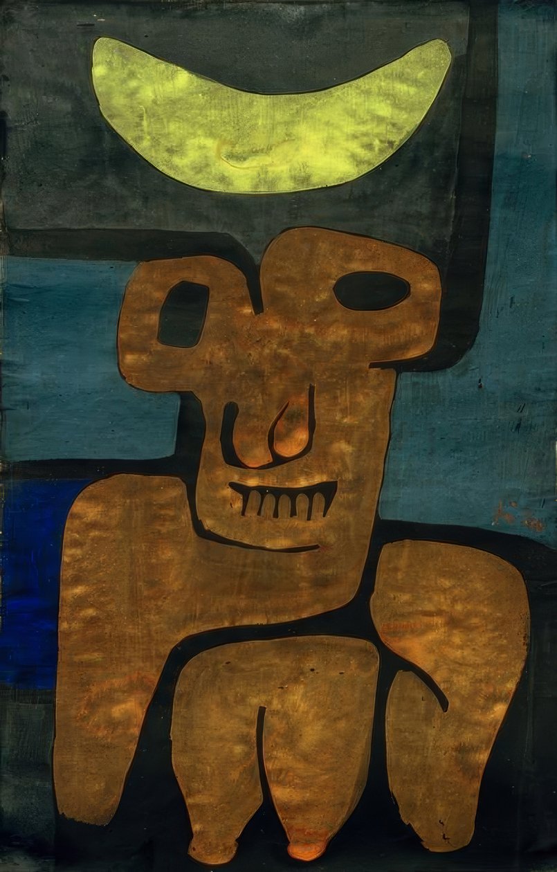 Barbaren Luna af Paul Klee