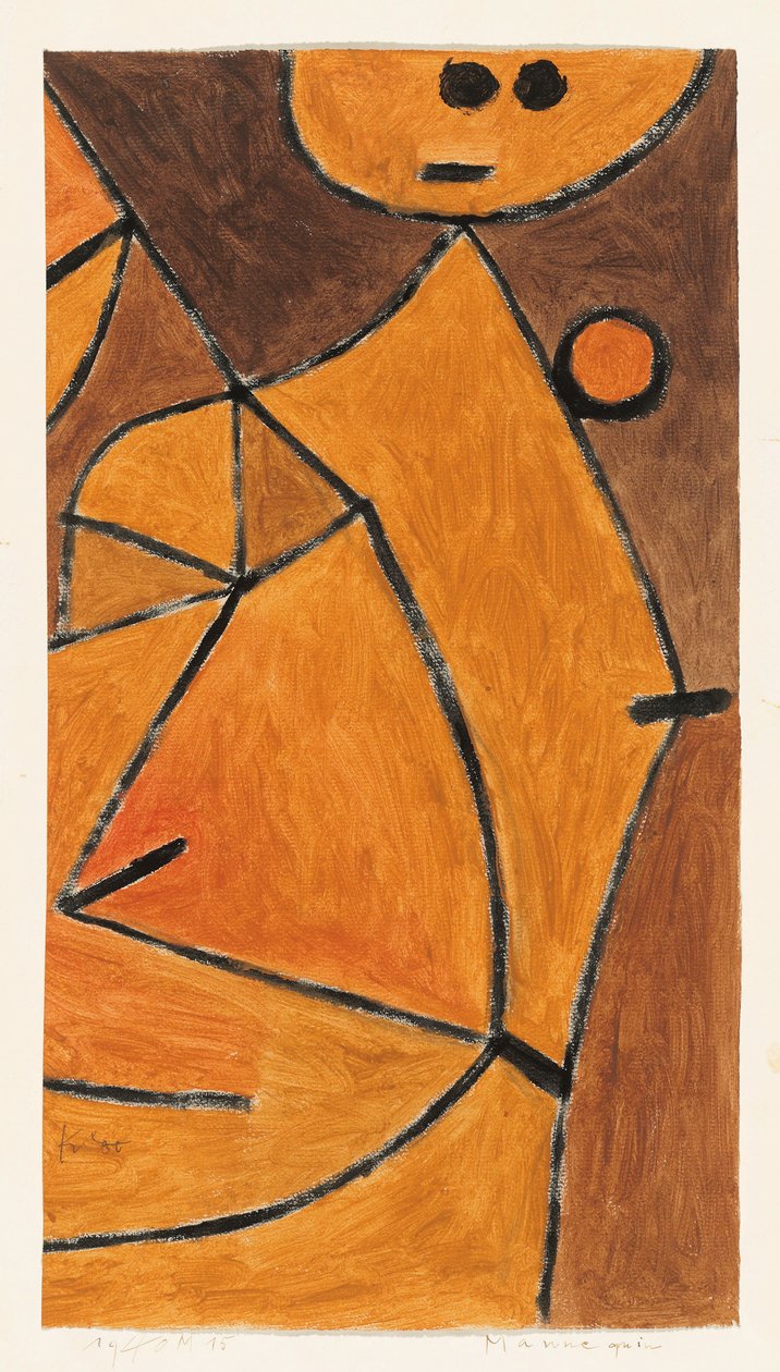 Mannequin, 1940. af Paul Klee