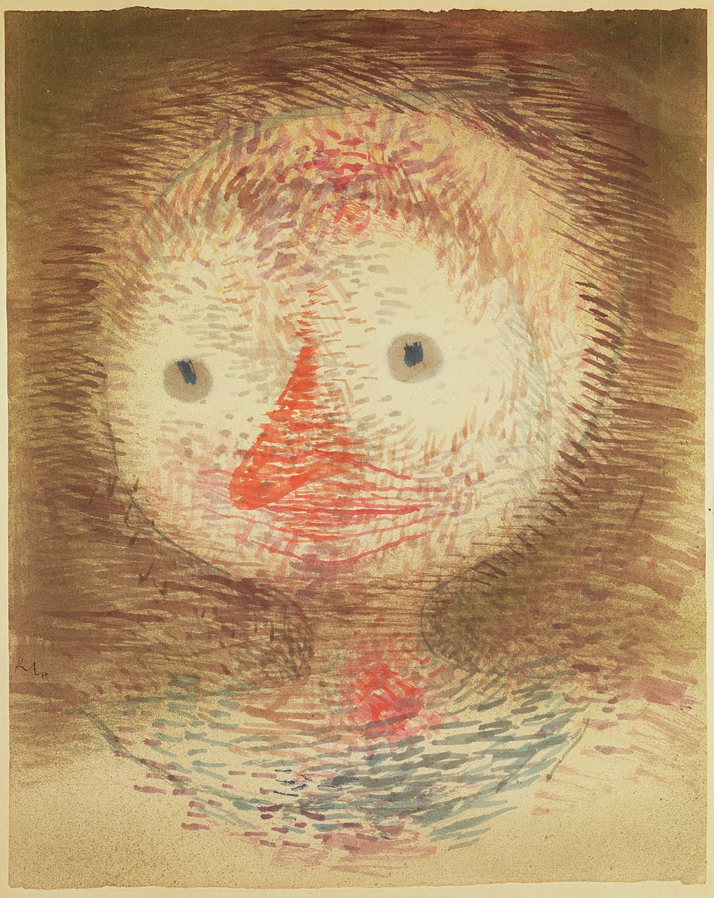 Maske: Silly Girl af Paul Klee